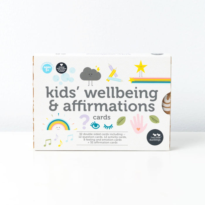 Two Little Ducklings Wellbeing and Affirmation Cards for Children
