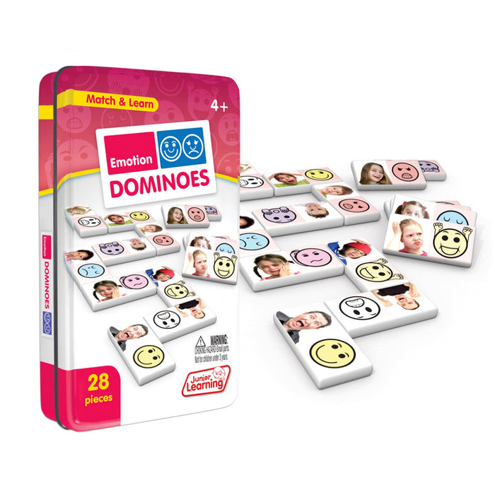 Junior Learning Emotion Dominoes 28 Pieces