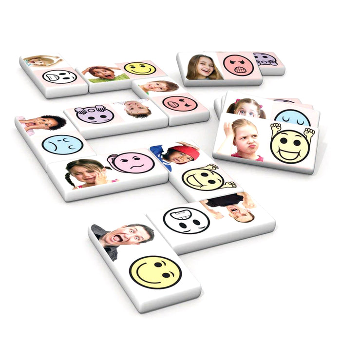 Junior Learning Emotion Dominoes 28 Pieces
