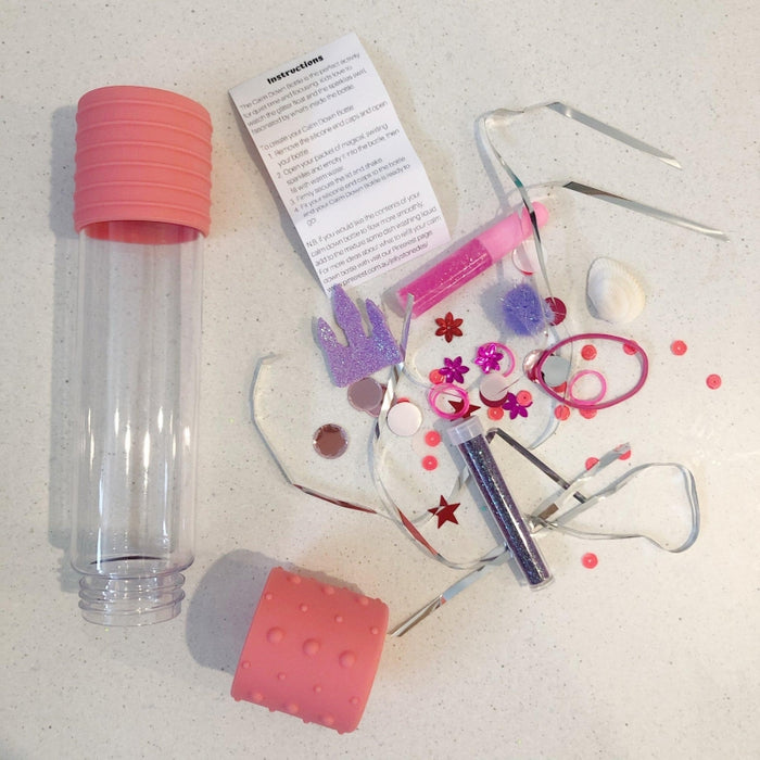 Jelly Stone Designs DIY Calm Down Bottle - Pink
