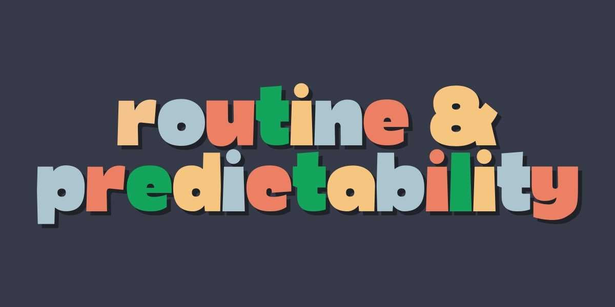 Keeping In Predictable Routine Routine & Predictability — The OT Store