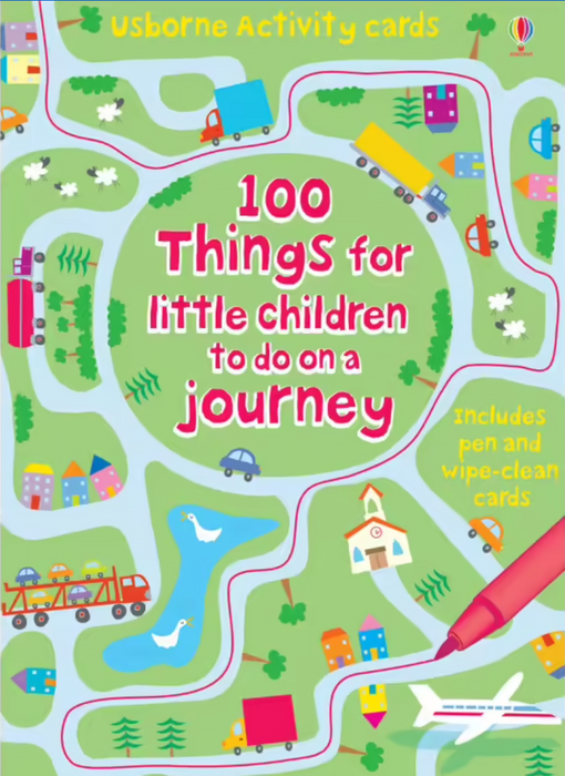 100 Things to do on a Journey Cards