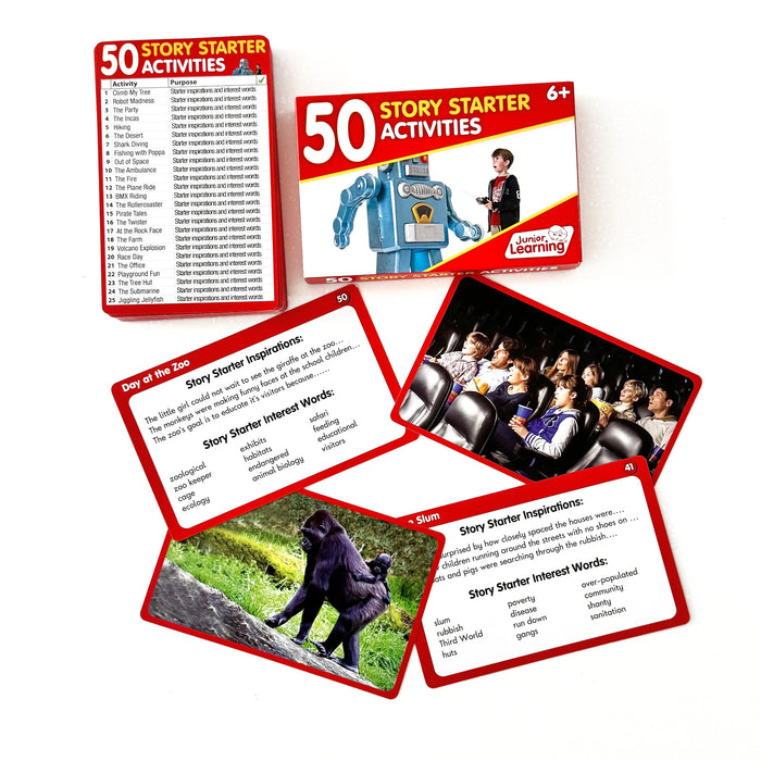 Junior Learning 50 Story Starter Activities for Children