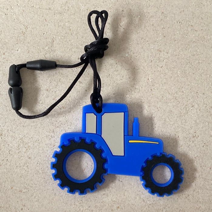 Tractor Sensory Chew Necklace