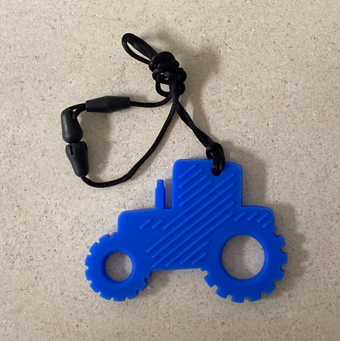 Tractor Sensory Chew Necklace
