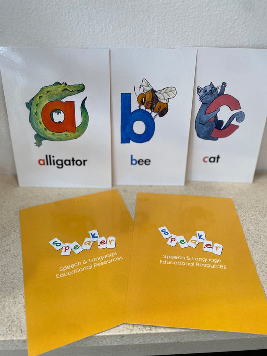 Animal Alphabet Phonic Cards