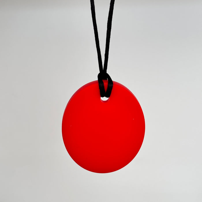 RED Spider Chew Necklace