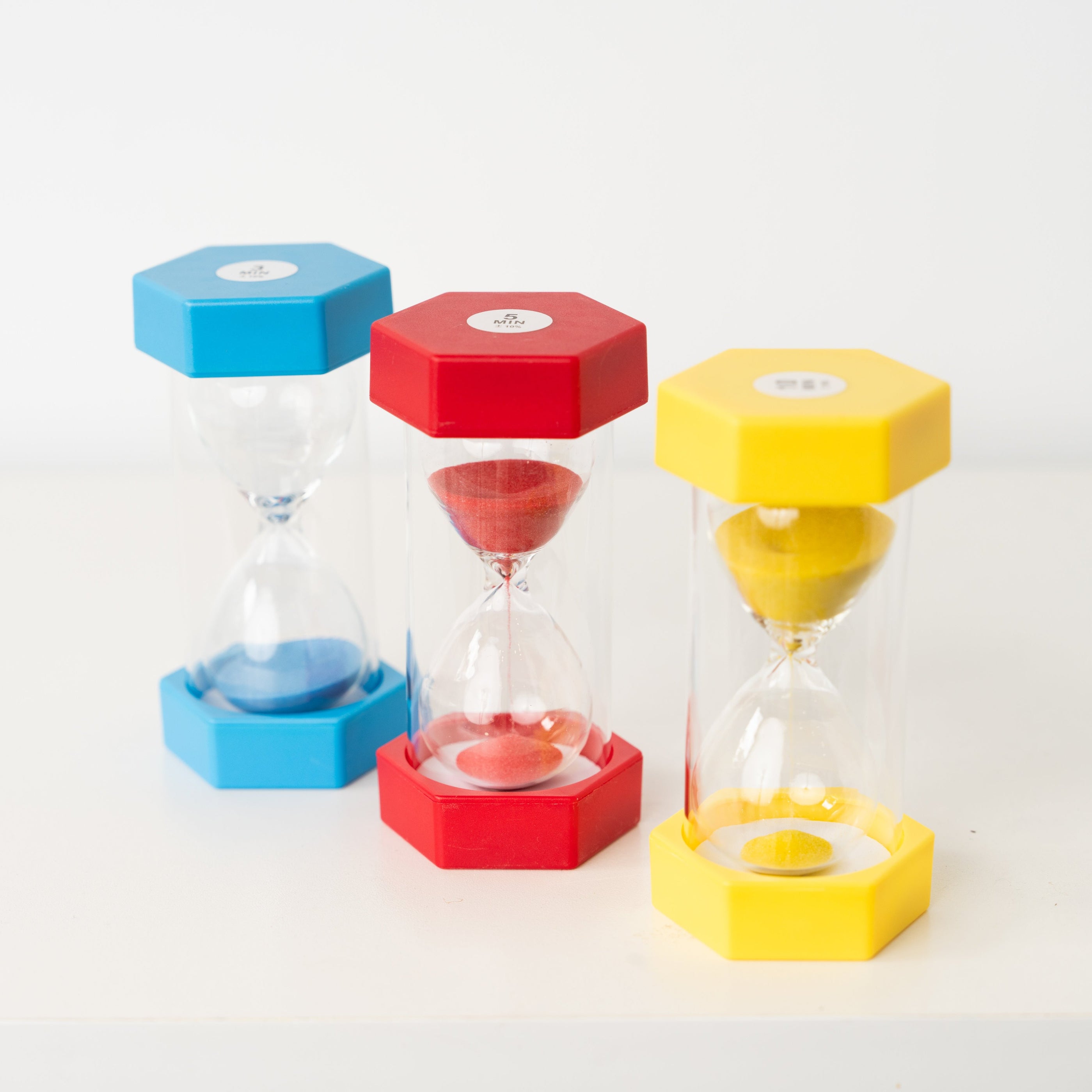 Sand Activity Timer Hourglass Clock for Kids (3 Pack) — The OT Store