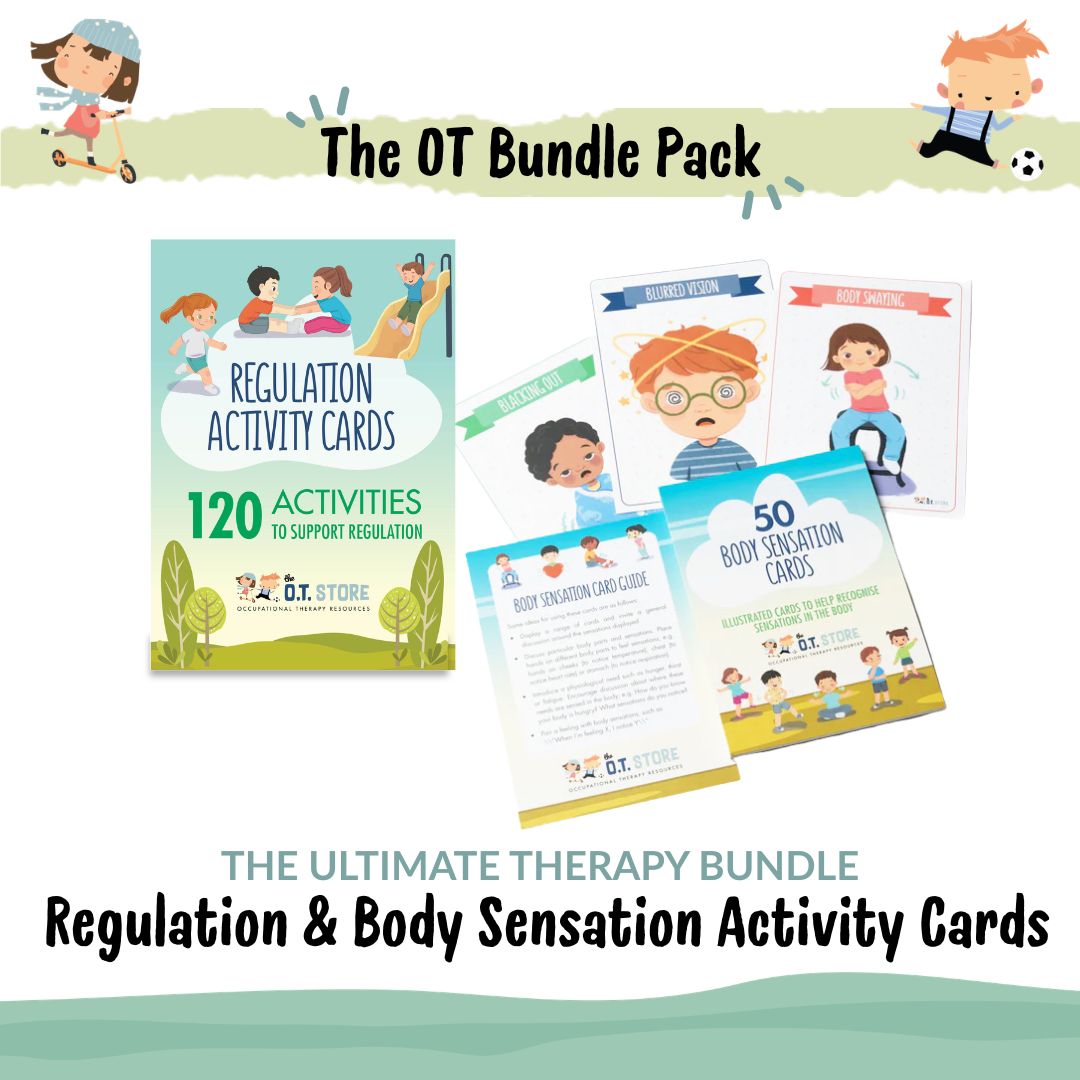 OT Store Regulation and Body Sensation Card Sets Bundle Pack — The OT Store