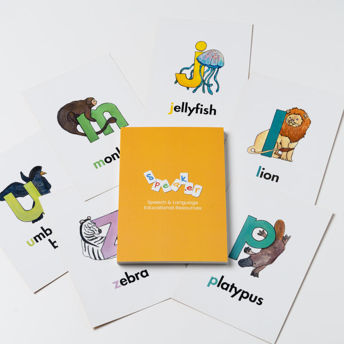 Animal Alphabet Phonic Cards