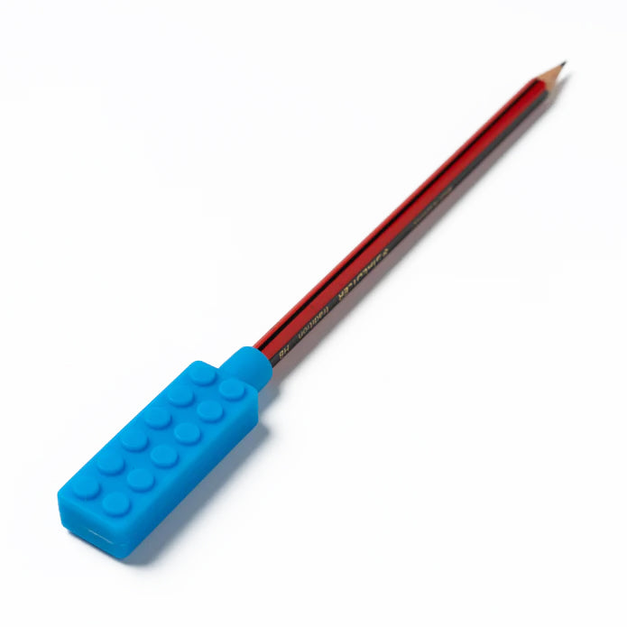 Building Block Pencil Topper Sensory Chew
