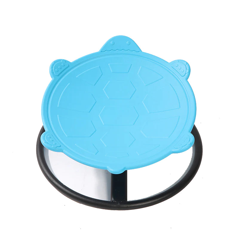 Children's Round Sensory Swivel Chair (Blue Turtle)