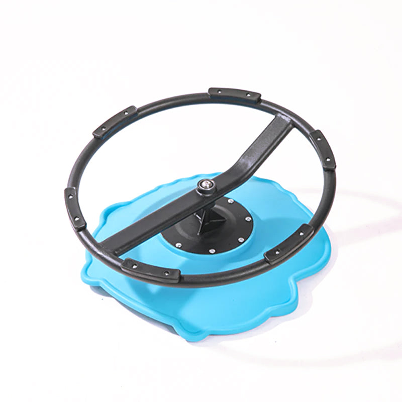 Children's Round Sensory Swivel Chair (Blue Turtle)