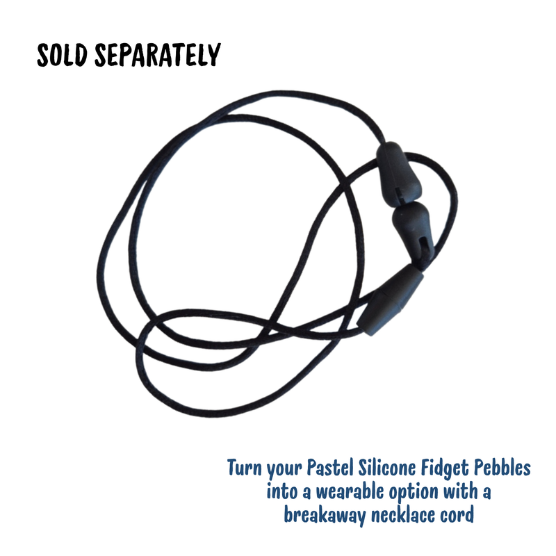 Silicone Sensory Fidget Pebbles (6 pack)