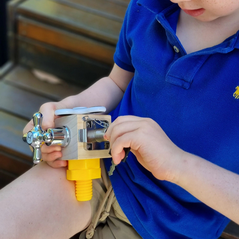 Busy Block Fidget Tool