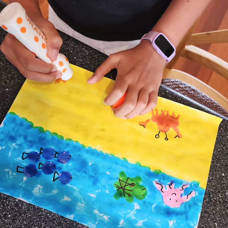 Castle & Kite Spot and Dot Marker Pack Easy Grip and Mess Free
