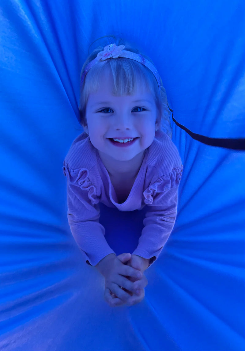 Lycra Sensory & Compression Tunnel 3m (Royal Blue)