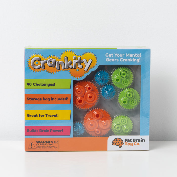 Fat Brain Toys Crankity Gears Problem Solving Puzzle