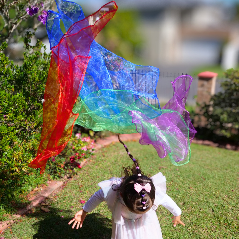 Dancing Juggling Scarves