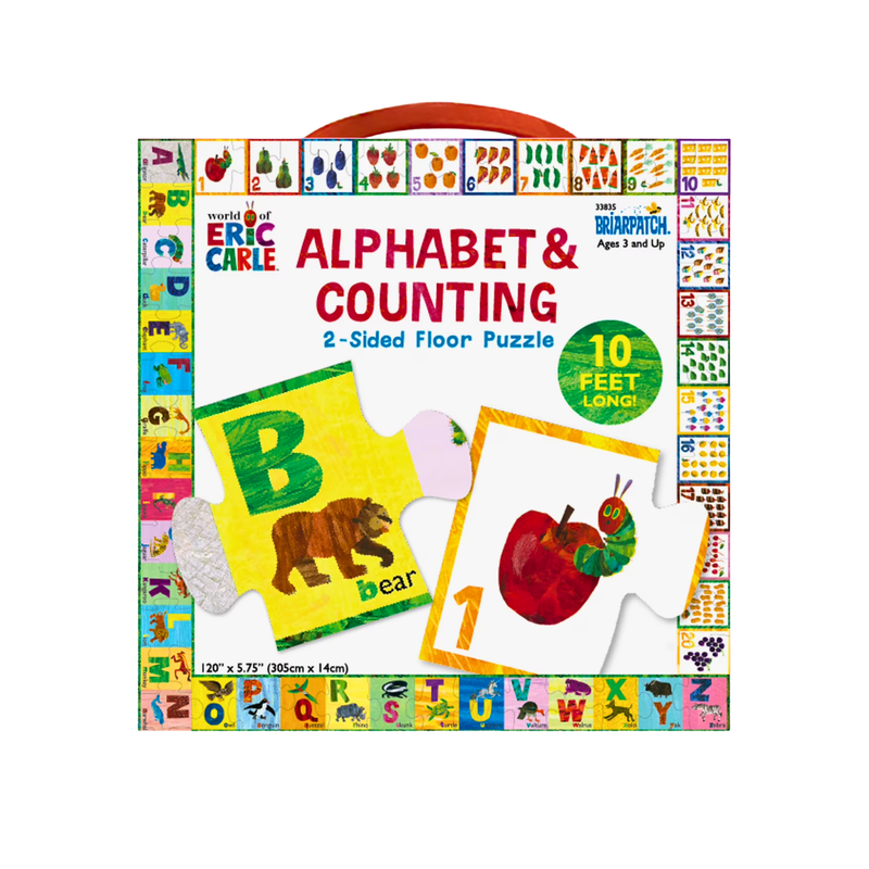 Eric Carle Alphabet Puzzle 2-Sided Floor Puzzle