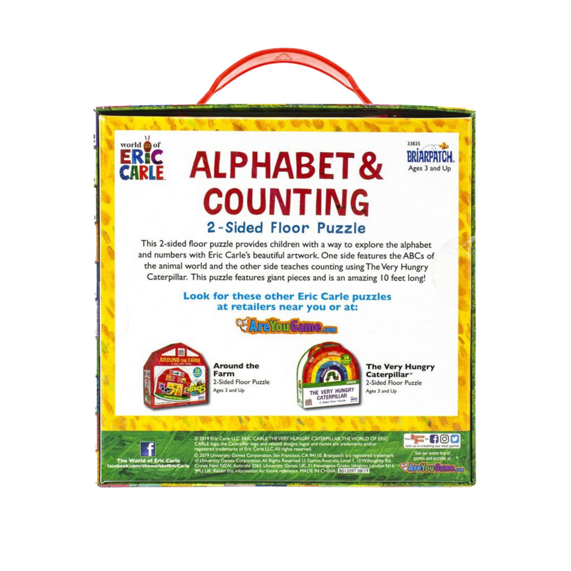 Eric Carle Alphabet Puzzle 2-Sided Floor Puzzle