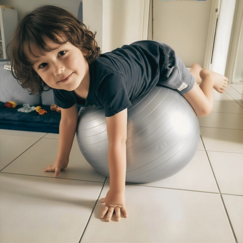 Kids Balance Exercise Ball 55cm with Pump