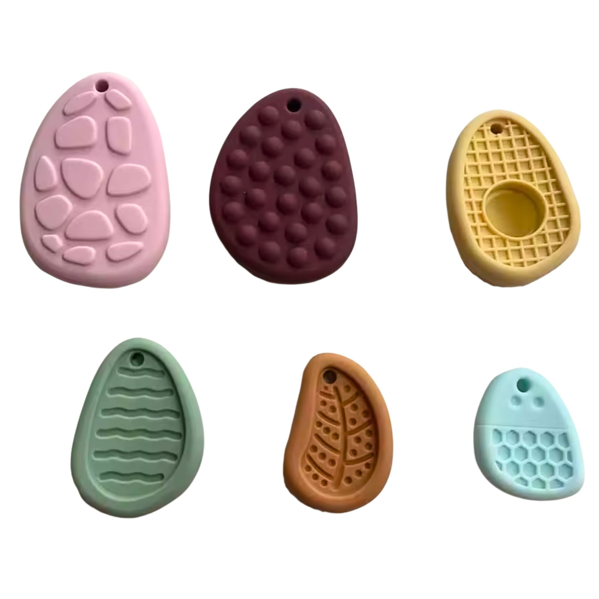 Silicone Sensory Fidget Pebbles (6 pack) — The OT Store