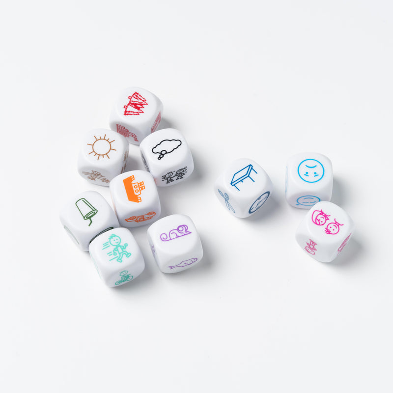 Junior Learning Roll-A-Story Dice Story Telling Game