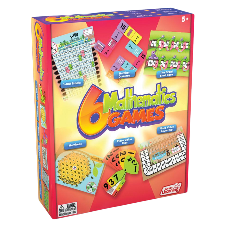 6 Mathematics Games by Junior Learning