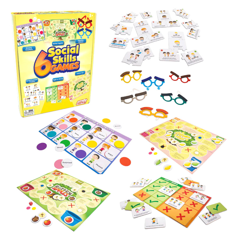 6 Social Skills Games by Junior Learning