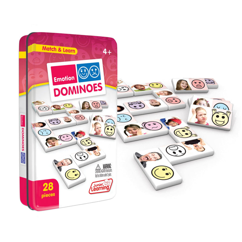 Junior Learning Emotion Dominoes 28 Pieces