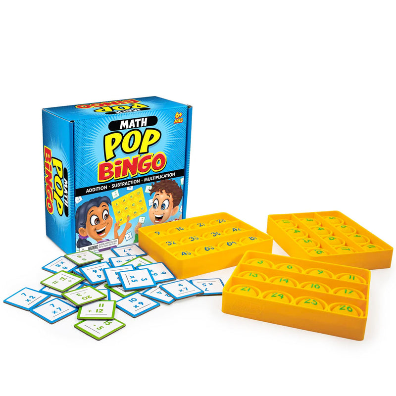 Math Pop Bingo by Junior Learning
