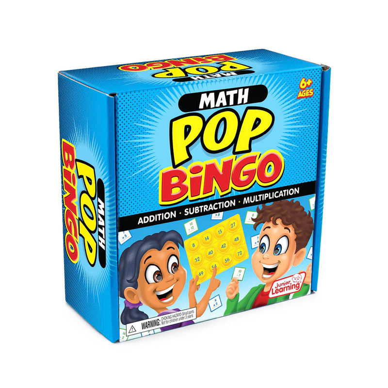 Math Pop Bingo by Junior Learning