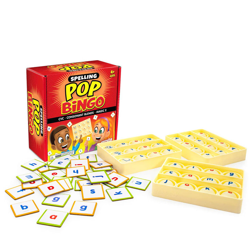 Spelling Pop Bingo by Junior Learning