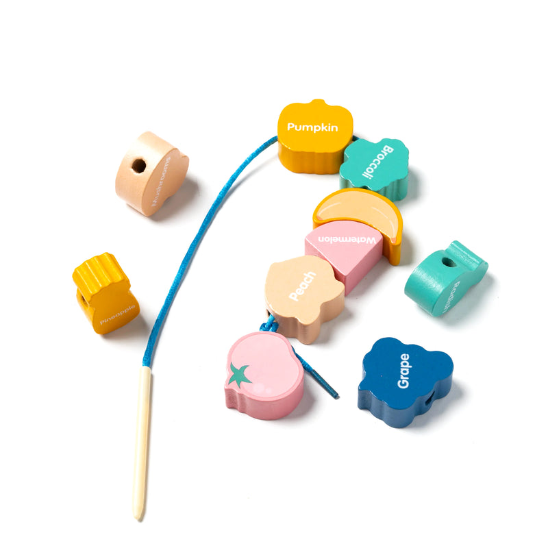 Lacing Beads Fine Motor Game