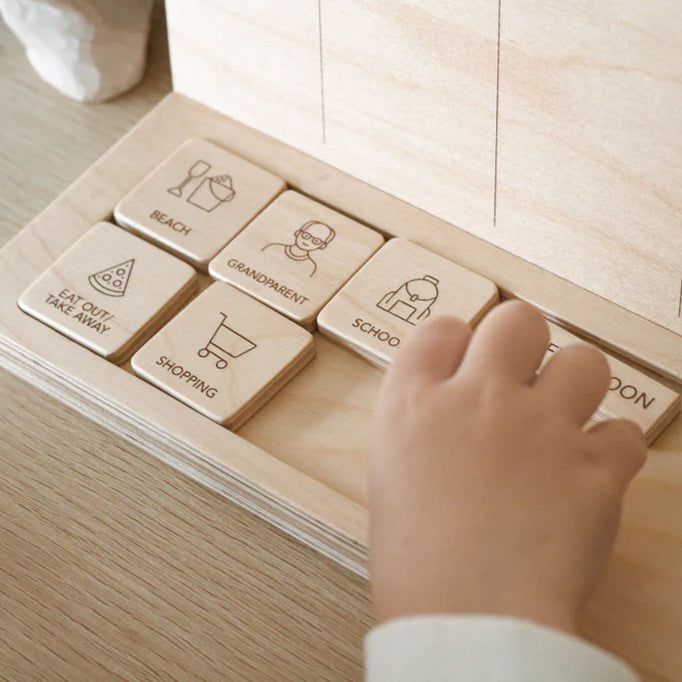 Second Scout Little Agenda Visual Schedule (LARGE)