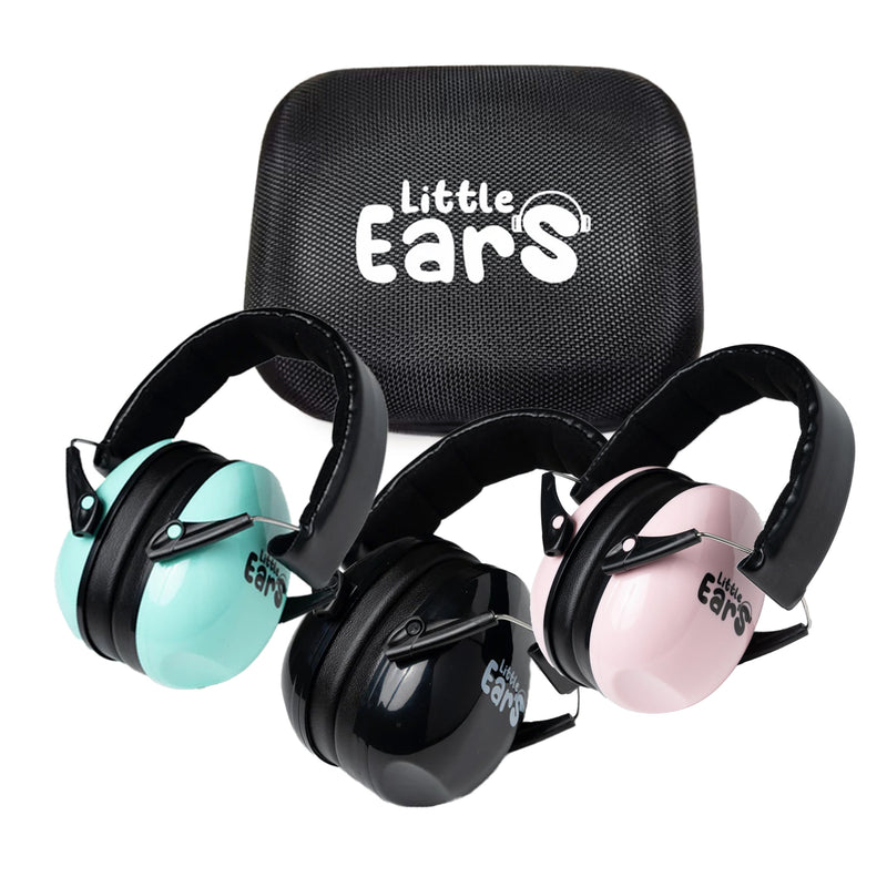 Little Ears Hearing Protection Ear Muffs for Children With Hard Case