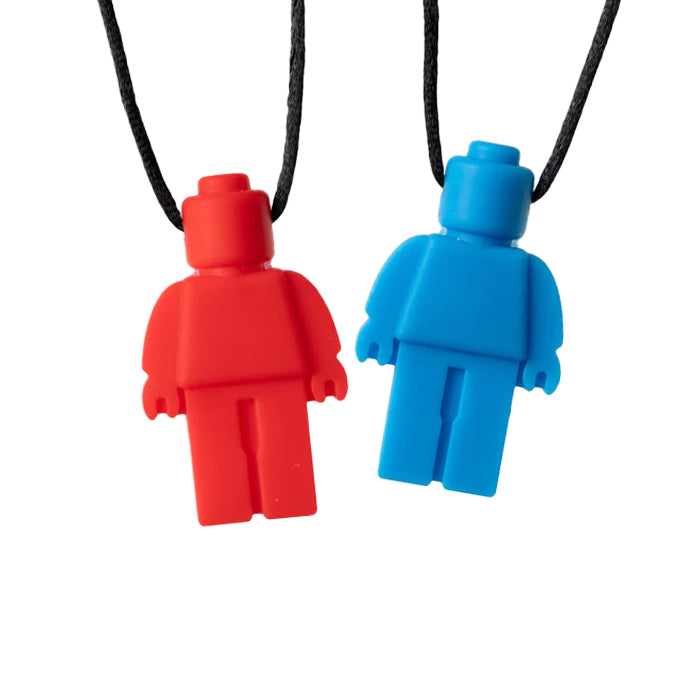Mini Figure Pendant Oral Motor Sensory Chew Necklace