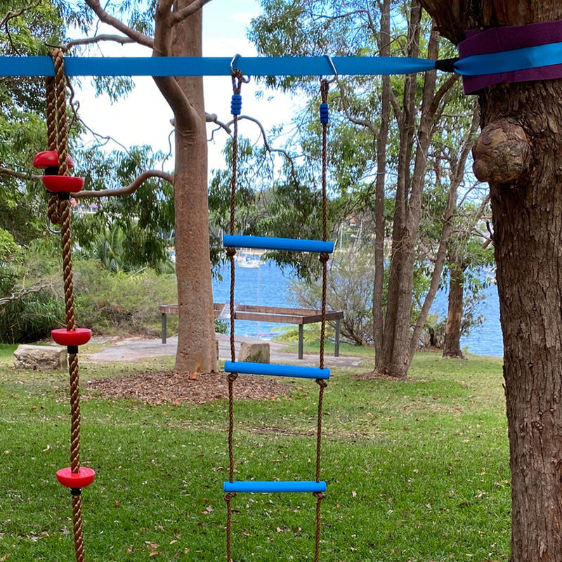 Ninja Warrior Outdoor Obstacle Course for Kids