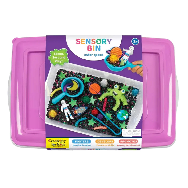 Creativity For Kids Sensory Bin Outer Space