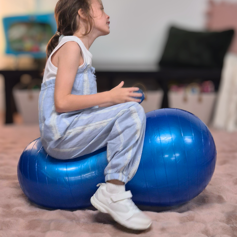 Therapy Peanut Ball for Gross Motor Skills Development
