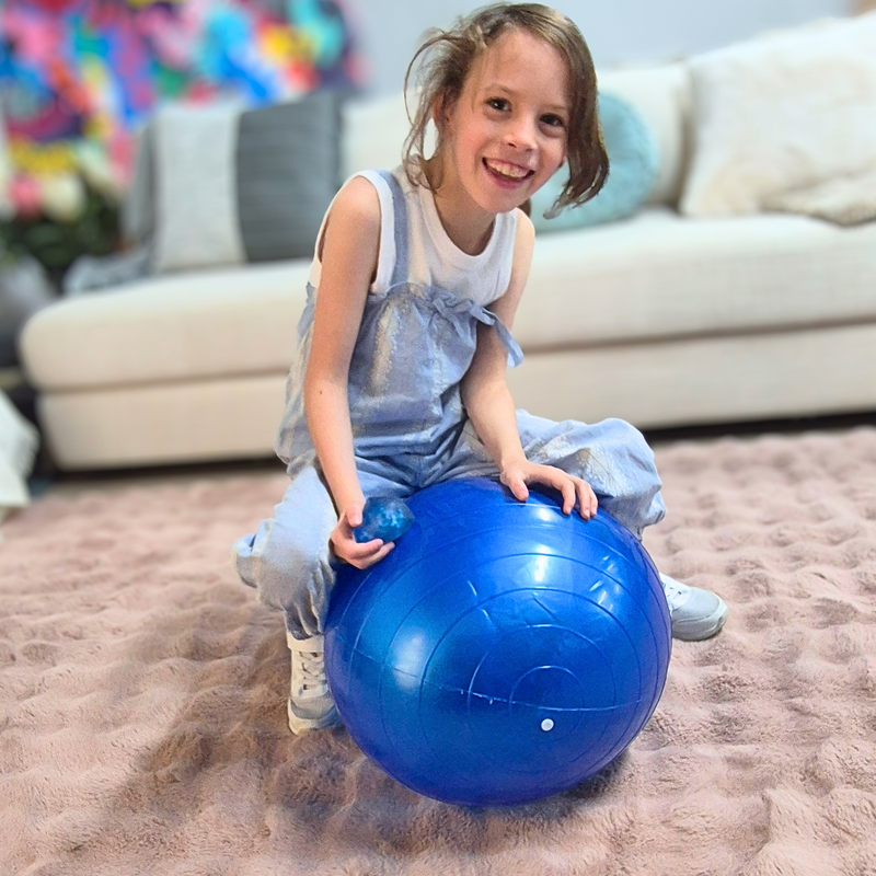 Therapy Peanut Ball for Gross Motor Skills Development