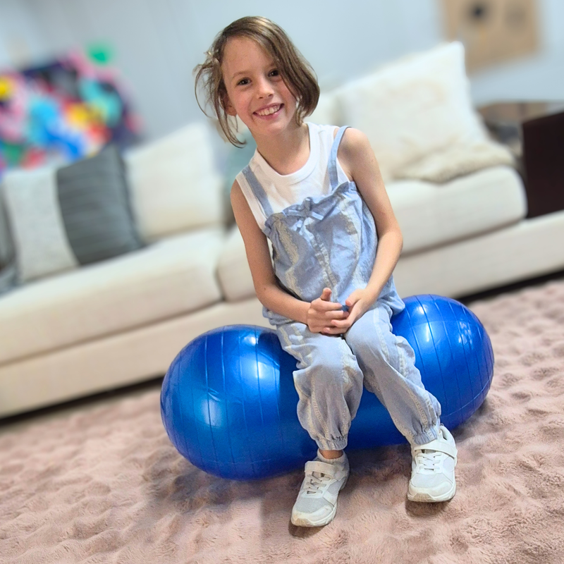 Therapy Peanut Ball for Gross Motor Skills Development