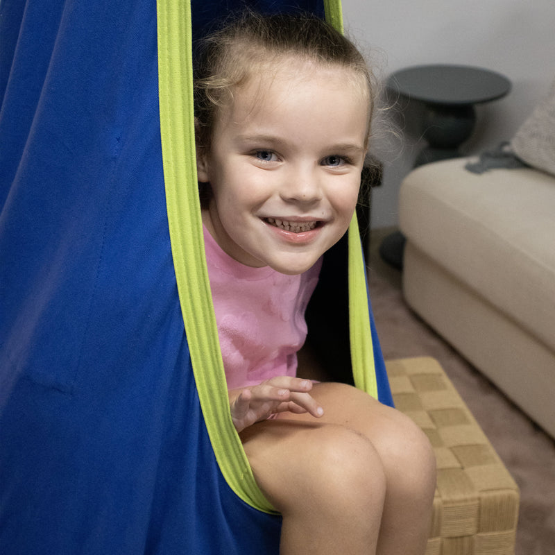 Pod Swing for Children Blue / Green