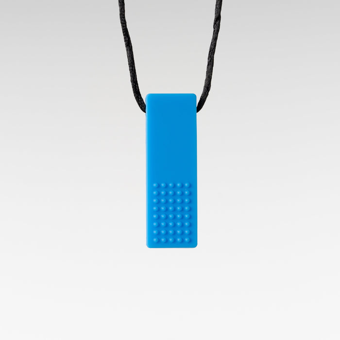 Rainbow Lego Block Chew Necklace