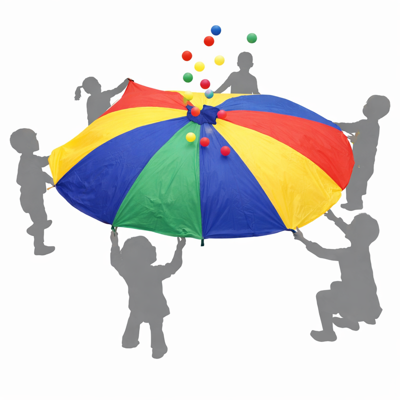 Rainbow Parachute 4 meter