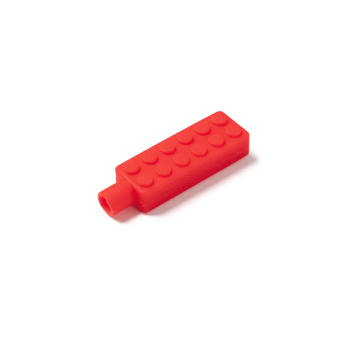 Building Block Pencil Topper Sensory Chew