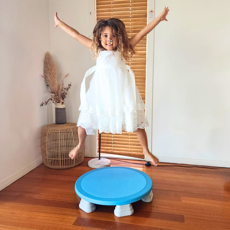 Round Bouncing Board Mini Trampoline