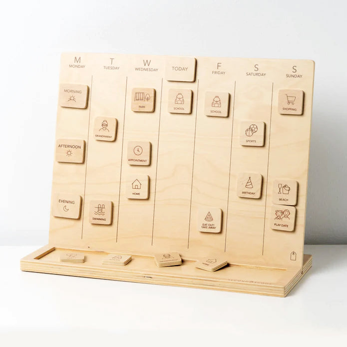 Second Scout Little Agenda Visual Schedule (LARGE)