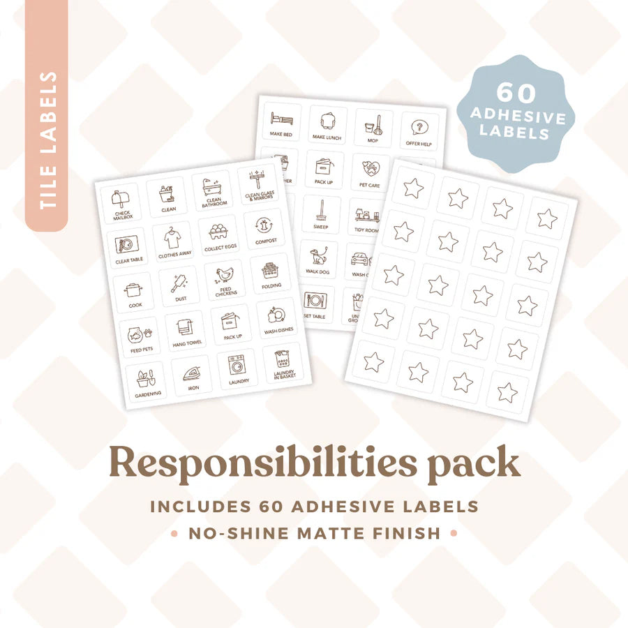 Second Scout Tile Labels - Responsibilities Pack — The OT Store